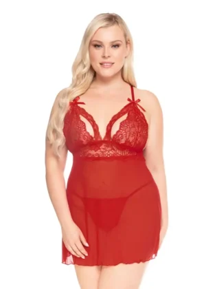 Peekaboo Babydoll w/G-String