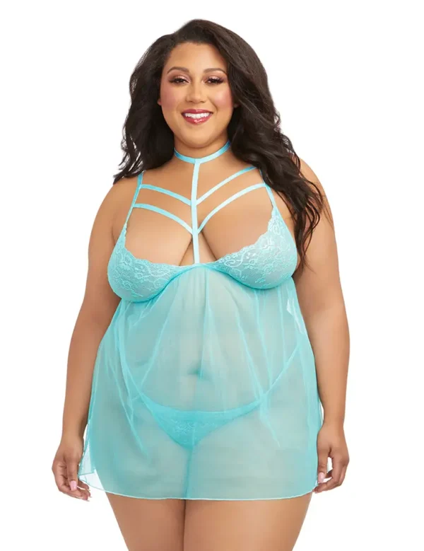 Strappy Babydoll with G-String