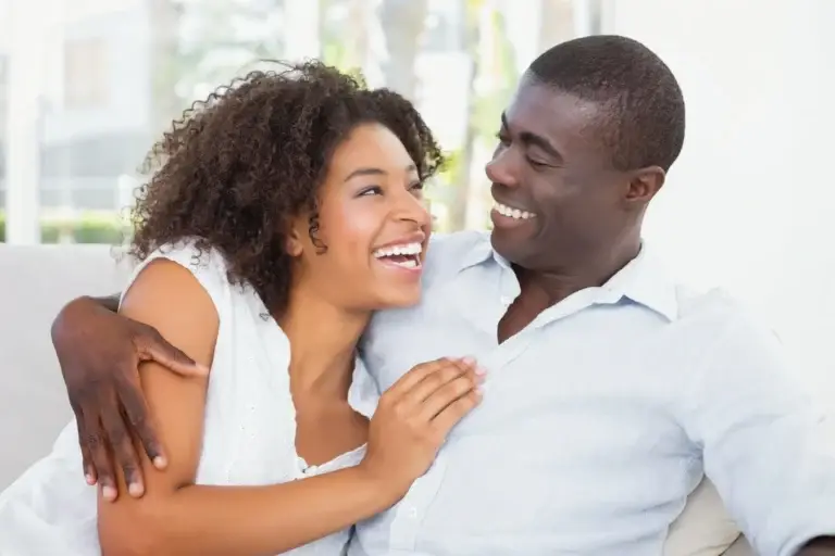african-american-couple-laughing