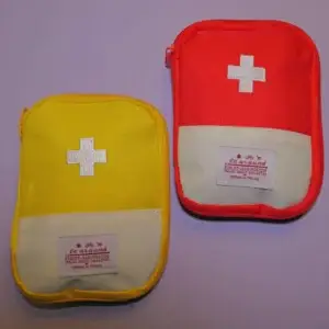 Yellow Red Emergency Sex Kits