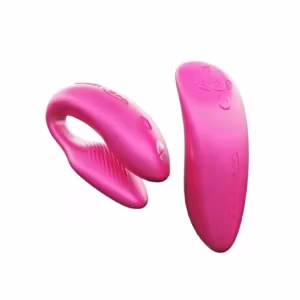 We-Vibe Chorus Rechargeable Couples Vibrator with Squeeze Remote Control - Pink v3