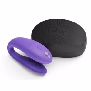 We-Vibe Sync Go App Control Rechargeable Silicone Couples Vibrator - Light Purple v2