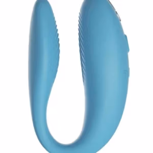 We-Vibe Sync Go App Control Rechargeable Silicone Couples Vibrator - Turquoise v3