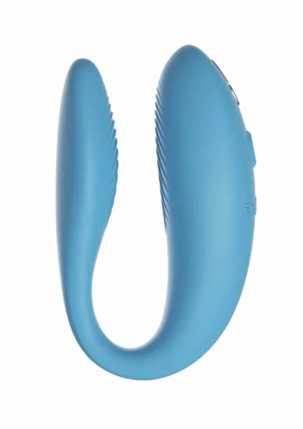 We-Vibe Sync Go App Control Rechargeable Silicone Couples Vibrator - Turquoise v3