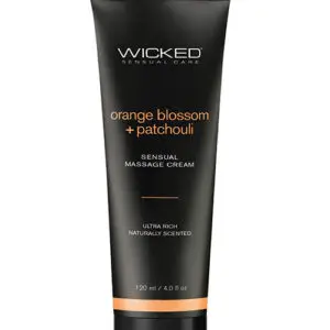 Wicked Sensual Care Orange Blossom & Patchouli Massage Cream v1