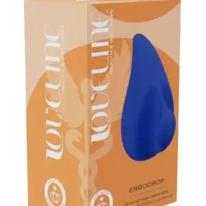 Loveline ErgoDrop 10 Function Rechargeable Silicone Massager - Blue v1