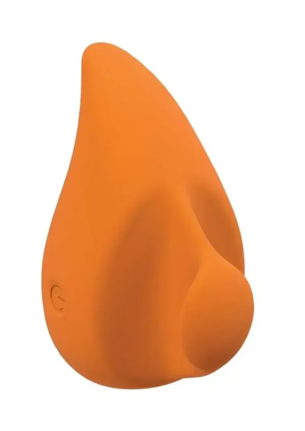 Loveline ErgoDrop 10 Function Rechargeable Silicone Massager - Orange v4