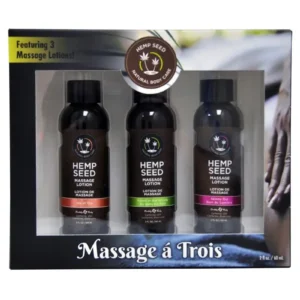 Earthly Body Hemp Seed Massage Lotion Gift Box