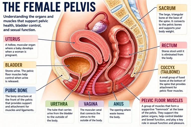 The Female Pelvis Anatomy