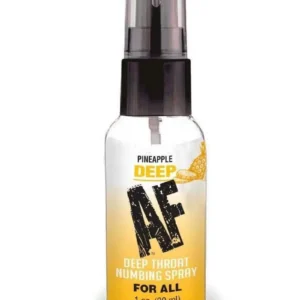 Deep AF Deep Throat Numbing Spray 1oz - Pineapple v2