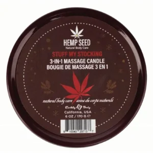Earthly Body Hemp Seed 3 In 1 Massage Candle - Stuff My Stocking v1