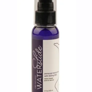 Earthly Body WaterSlide 100mg CBD Infused Personal Moisturizer Water Based Lubricant 2oz