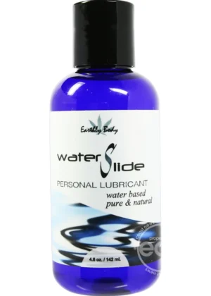 Earthly Body WaterSlide Water Based Personal Moisturizer Lubricant 4oz