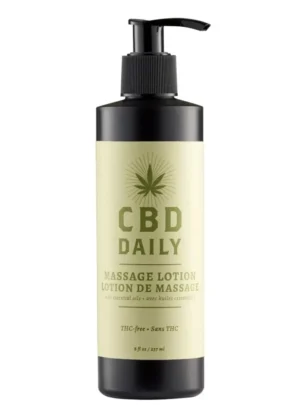 Earthly Body C B D Massage Lotion