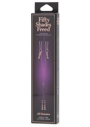 Fifty Shades Freed All Sensation Nipple Clitoral Chain v1