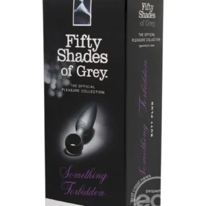 Fifty Shades of Grey Something Forbidden Butt Plug - Black