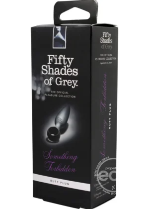 Fifty Shades of Grey Something Forbidden Butt Plug - Black