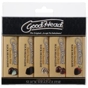 GoodHead Slick Glide Chocolate Lubes v1 | Find Your Own Passion GoodHead Slick Glide Chocolate Lubes v1