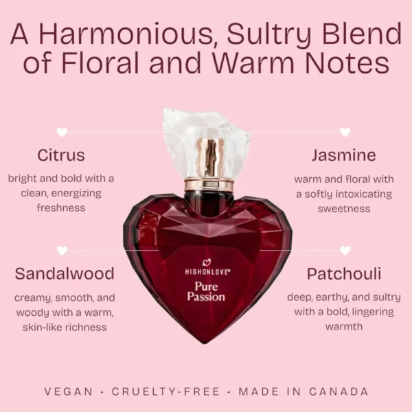 HIGHONLOVE Pure Passion Perfume v8