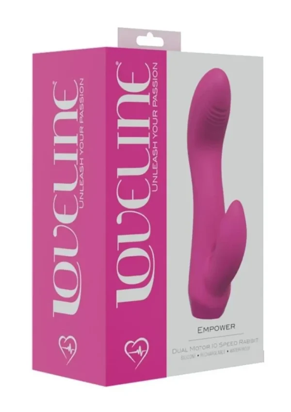 LoveLine Empower Rechargeable Dual Motor 10 Speed Rabbit Vibrator v1