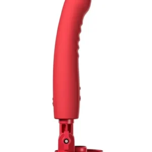 Lovense Mission 2 Silicone Rechargeable Vibrator - Red v3