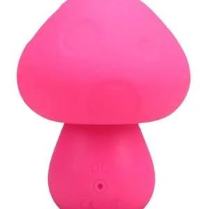 Mochi Mushroom Vibe 10 Function Silicone Rechargeable Vibrator - Pink v2