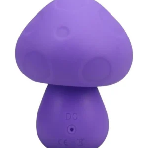 Mochi Mushroom Vibe 10 Function Silicone Rechargeable Vibrator - Purple v4