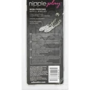 Nipple Play Non-Piercing Nipple Jewelry - Crystal v3