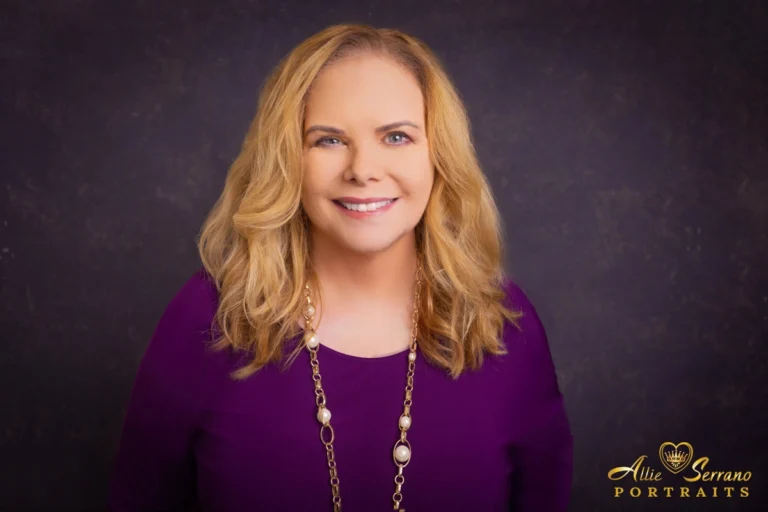 Headshot Purple Landscape