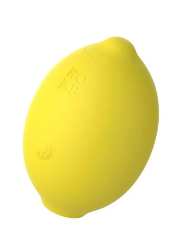 Romp Lemon Crush Clitoral Stimulator with Pleasure Air - Yellow v3