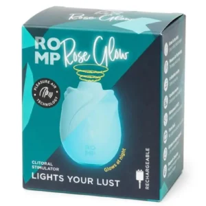 Romp Rose Glow Rechargeable Silicone Glow-In-The-Dark Air v1