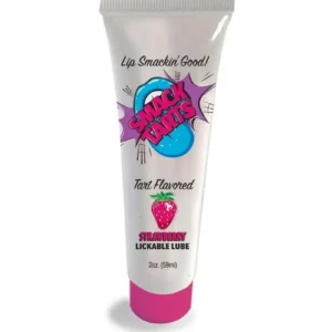 Smack Tarts Lickable Lube 2oz - Sour Strawberry v1