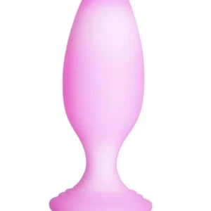 Softies Silicone Anal Plug 4in - Pink v2