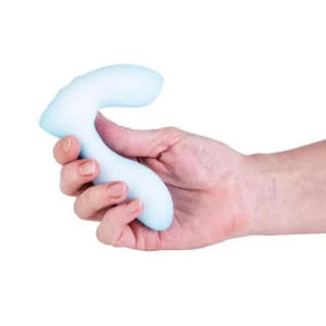Softies Sual Silicone Rechargeable Vibrator Blue v3