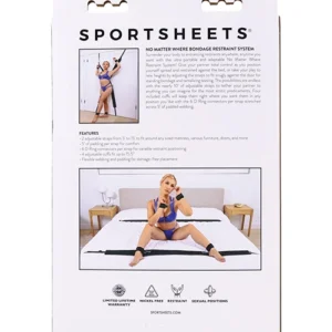 Sportsheets No Matter Where Adjustable Bondage Restraint System v4