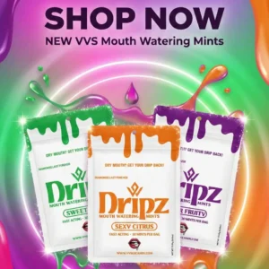 VVSex Candy Dripz Blow Job Fast Mint Enhancement Gummies All