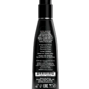 Wicked Sensual Care Ultra Silicone Based Lubricant - 4 oz v2