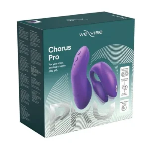 We-Vibe Chorus Rechargeable Silicone Couples Vibrator with Remote Control - Cosmic Purple v1