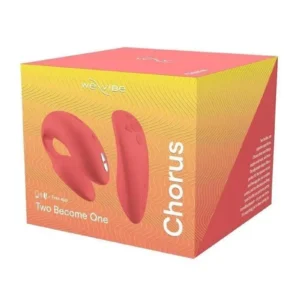 We-Vibe Chorus Rechargeable Silicone Couples Vibrator with Remote Control - Crave Coral v1
