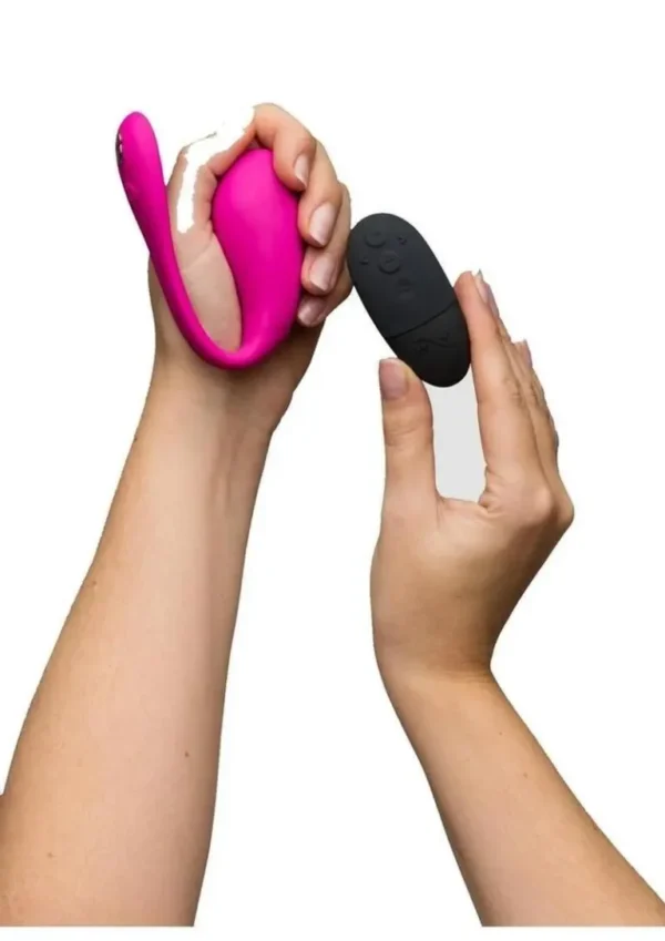 We-Vibe Jive 2 Silicone Rechargeable Wearable G-Spot Vibrator with Remote Control - Electric Pink v4