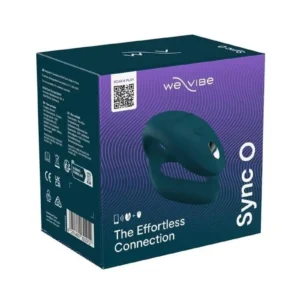 We-Vibe Sync O Rechargeable Silicone Couples Vibrator with Remote Control - Velvet Green v1
