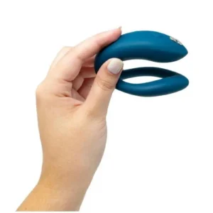 We-Vibe Sync O Rechargeable Silicone Couples Vibrator with Remote Control - Velvet Green v4
