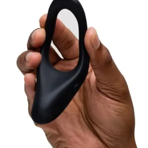 We-Vibe Verge 2 Rechargeable Silicone Vibrating Perineum Cock Ring - Black v4