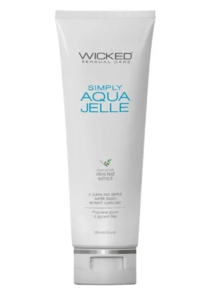 Wicked-Simply-Aqua-Jelle-Water-Based-Lubricant-with-Olive-Leaf-Extract-4oz-