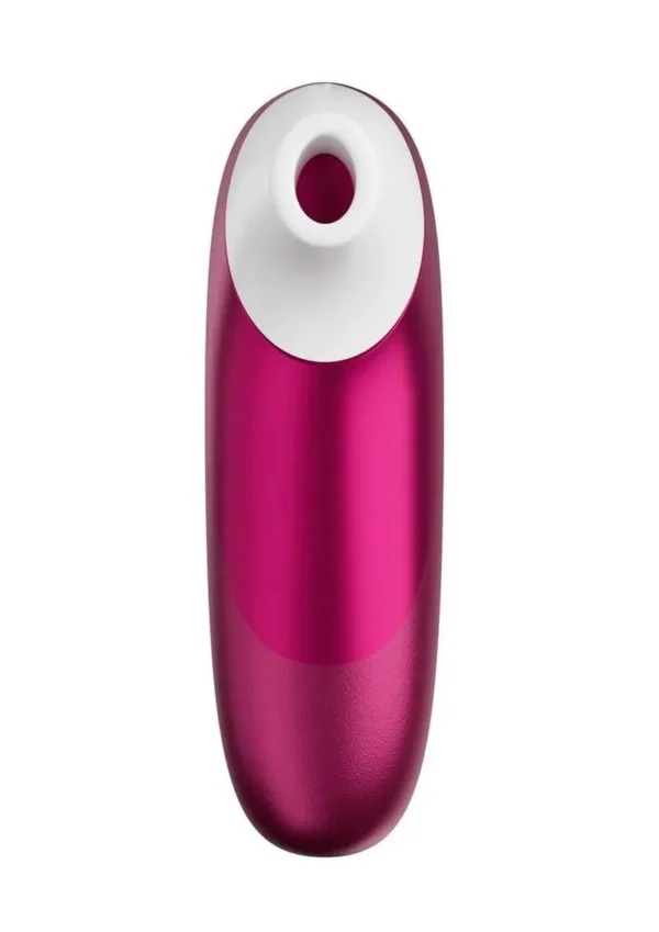 Womanizer Pleasure Air Pro Rechargeable Silicone Air Pulse Clitoral Vibrator - Vibrant Pink v2