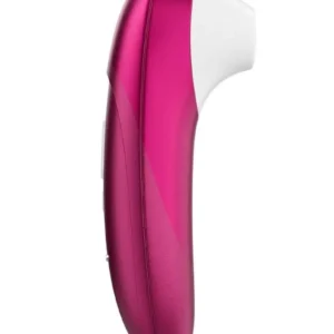 Womanizer Pleasure Air Pro Rechargeable Silicone Air Pulse Clitoral Vibrator - Vibrant Pink v3