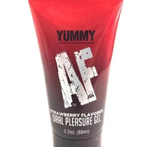 Yummy AF Oral Pleasure Flavored Gel 22oz - Strawberry v1