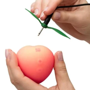 Romp Pink Peach Rechargeable Silicone Vibrator - Orange v4 | Find Your Own Passion Romp Pink Peach Rechargeable Silicone Vibrator - Orange v4